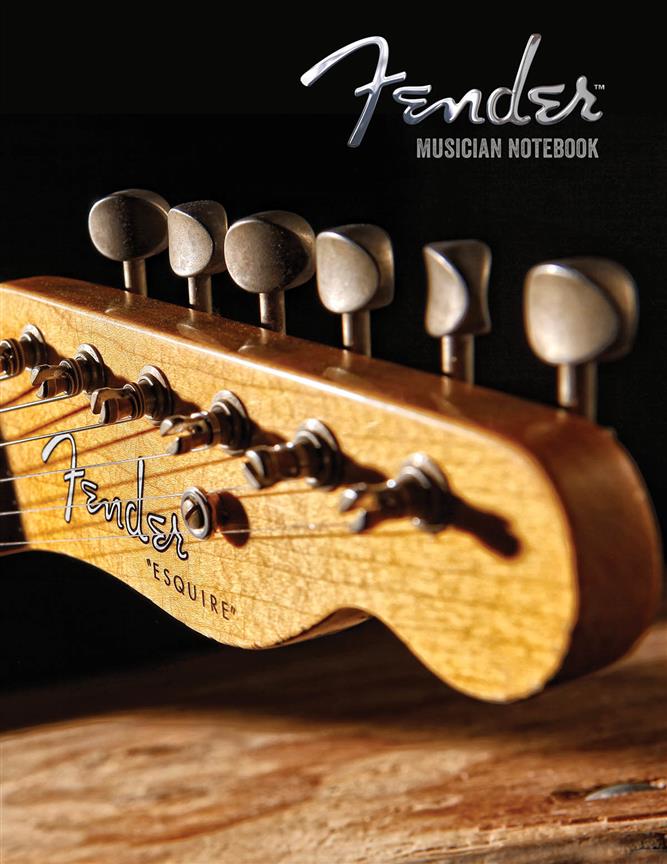 Fender Musician Notebook Manuscript